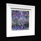 Shades of Purple - Original - SOLD by artist Rozanne Bell - Wyecliffe Galleries