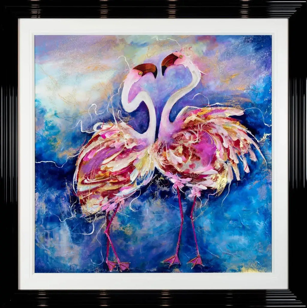 Shake Your Tail Feather - SOLD by artist Rozanne Bell - Wyecliffe Galleries