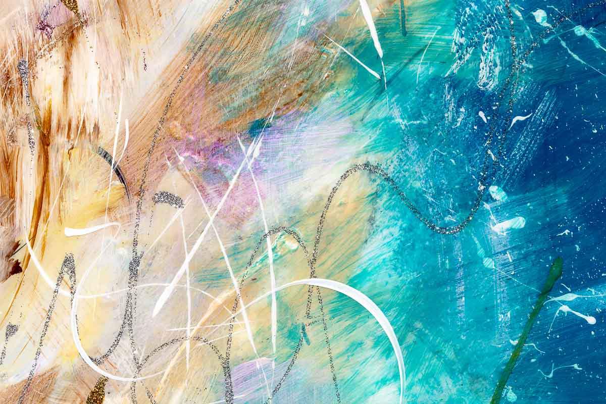 Shauna Sheep - Original - SOLD by artist Rozanne Bell - Wyecliffe Galleries