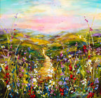 Shepherd's Delight - Original - SOLD by artist Rozanne Bell - Wyecliffe Galleries