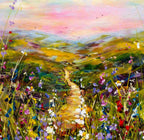 Shepherd's Delight - Original - SOLD by artist Rozanne Bell - Wyecliffe Galleries