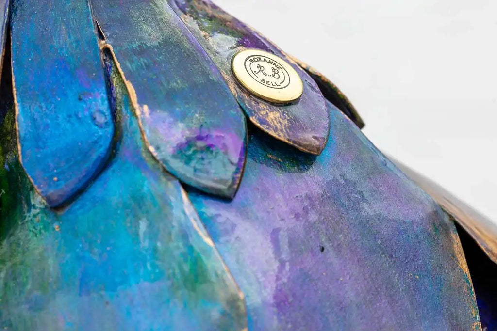 Silas - Original Sculpture - SOLD by artist Rozanne Bell - Wyecliffe Galleries