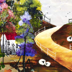 Silent Night - Original -SOLD by artist Rozanne Bell - Wyecliffe Galleries