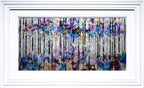 Silver Forest - Original - SOLD by artist Rozanne Bell - Wyecliffe Galleries