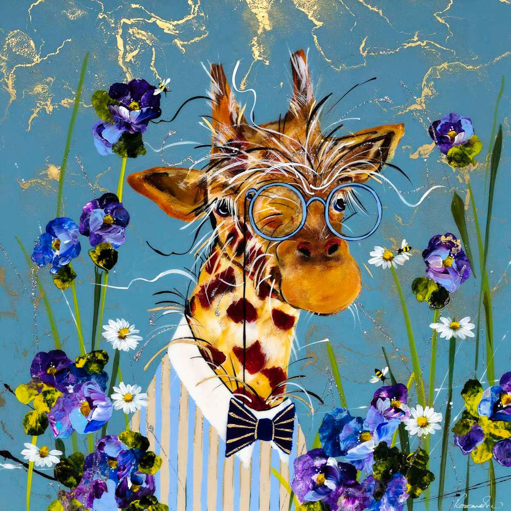 Sir Hunter Johnson - Original - SOLD by artist Rozanne Bell - Wyecliffe Galleries