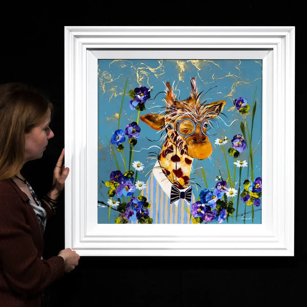 Sir Hunter Johnson - Original - SOLD by artist Rozanne Bell - Wyecliffe Galleries