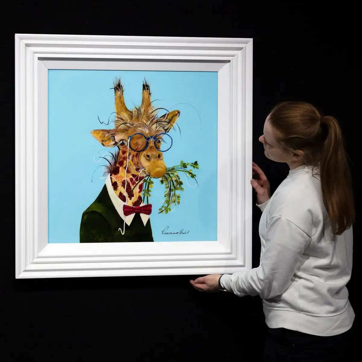 Sir Romeo Parsons - Original - SOLD by artist Rozanne Bell - Wyecliffe Galleries