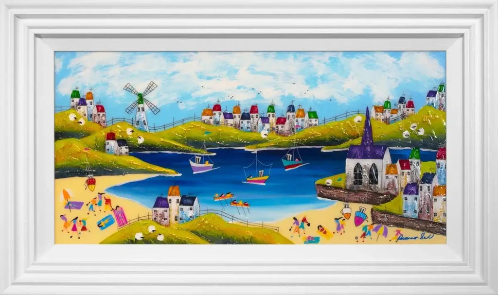 Slice of Paradise - SOLD by artist Rozanne Bell - Wyecliffe Galleries