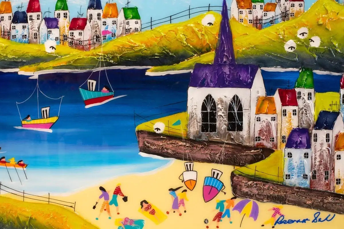 Slice of Paradise - SOLD by artist Rozanne Bell - Wyecliffe Galleries