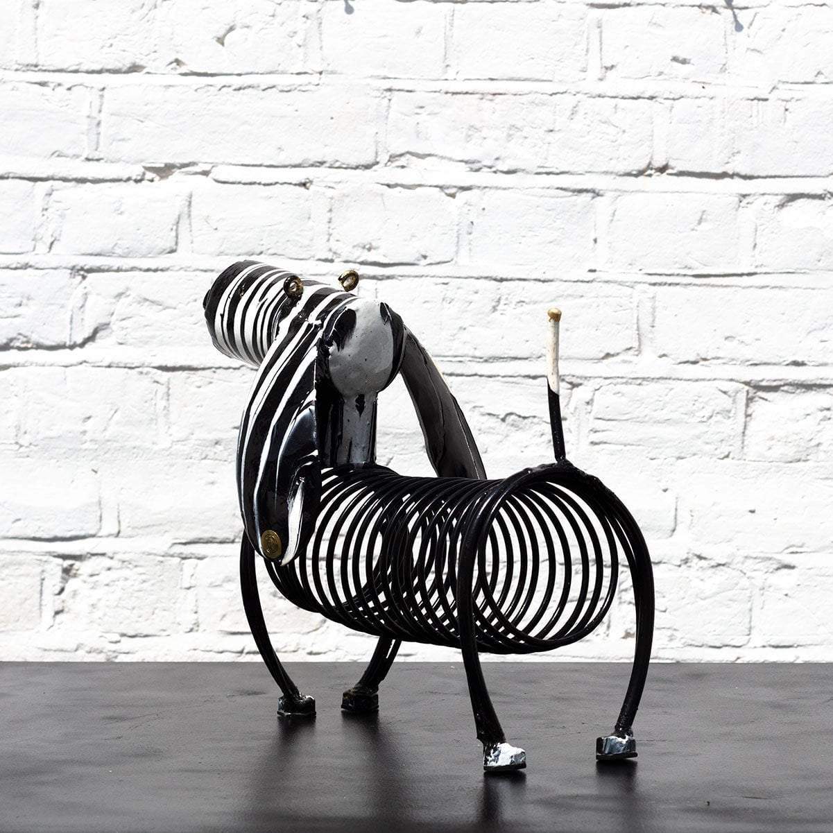 Slinky - Original Sculpture - SOLD by artist Rozanne Bell - Wyecliffe Galleries