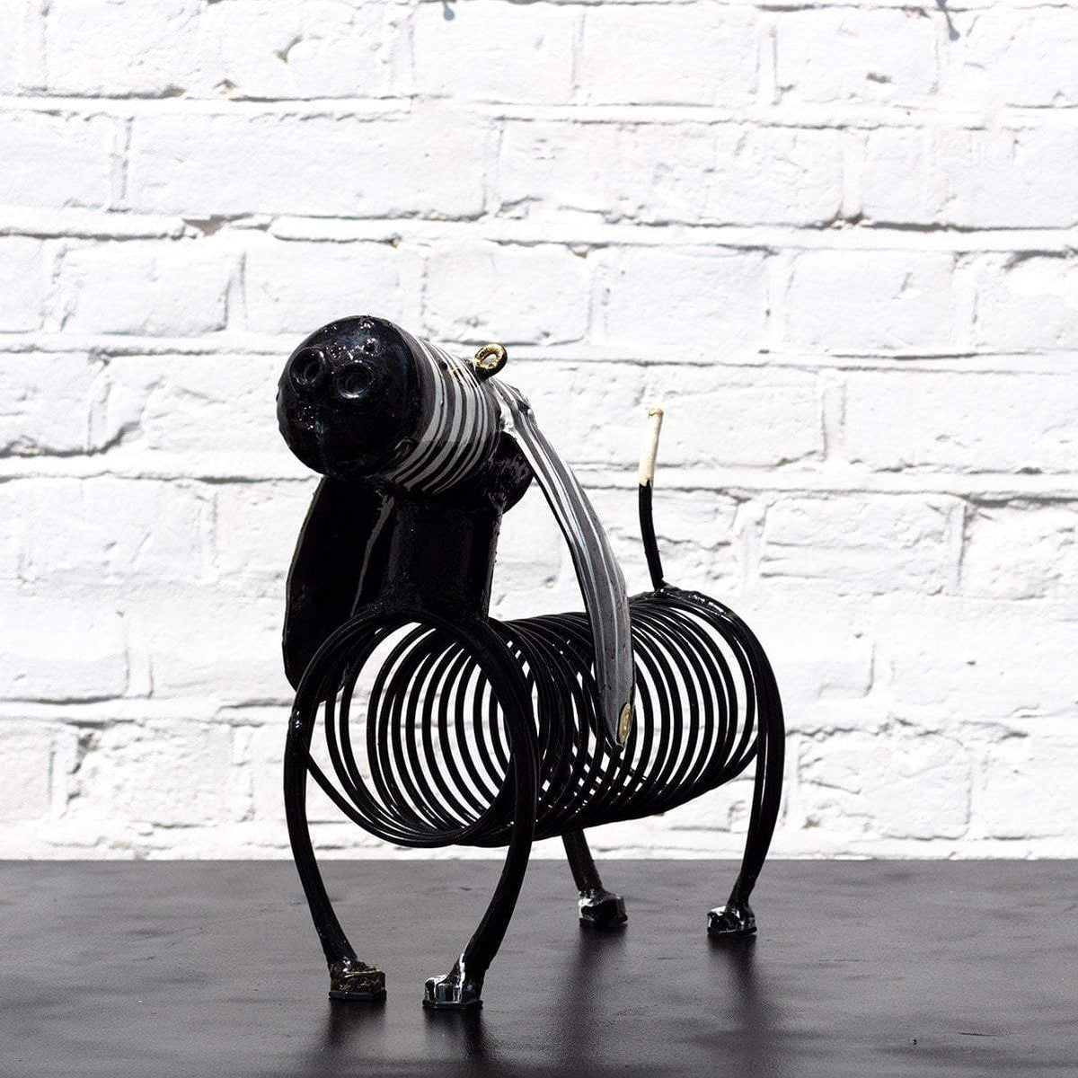 Slinky - Original Sculpture Rozanne Bell Framed