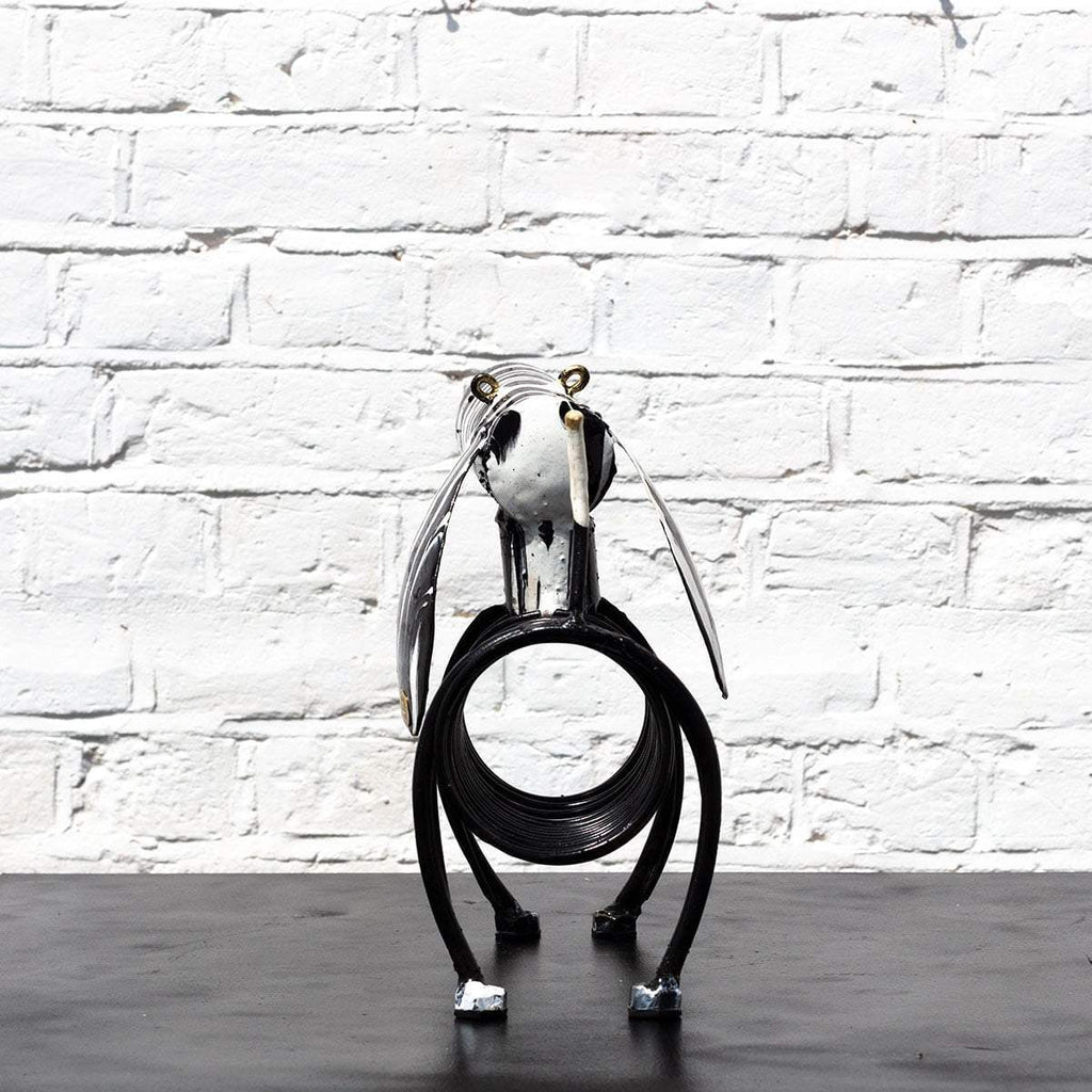 Slinky - Original Sculpture - SOLD by artist Rozanne Bell - Wyecliffe Galleries