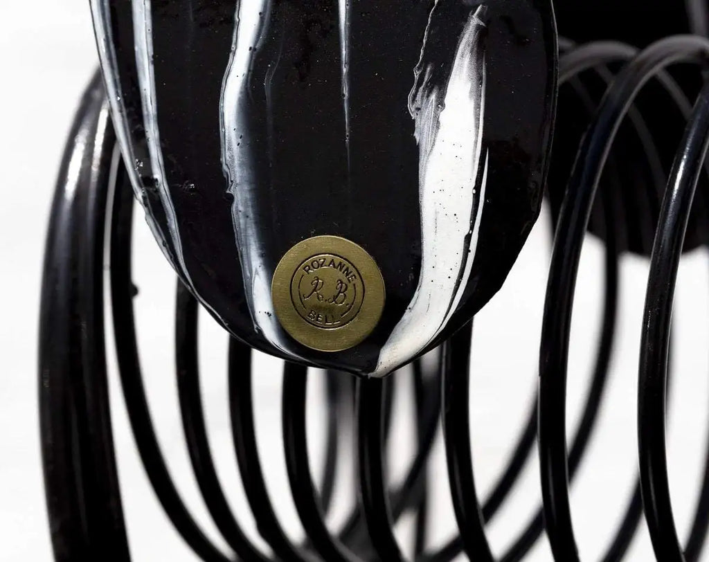 Slinky - Original Sculpture - SOLD by artist Rozanne Bell - Wyecliffe Galleries