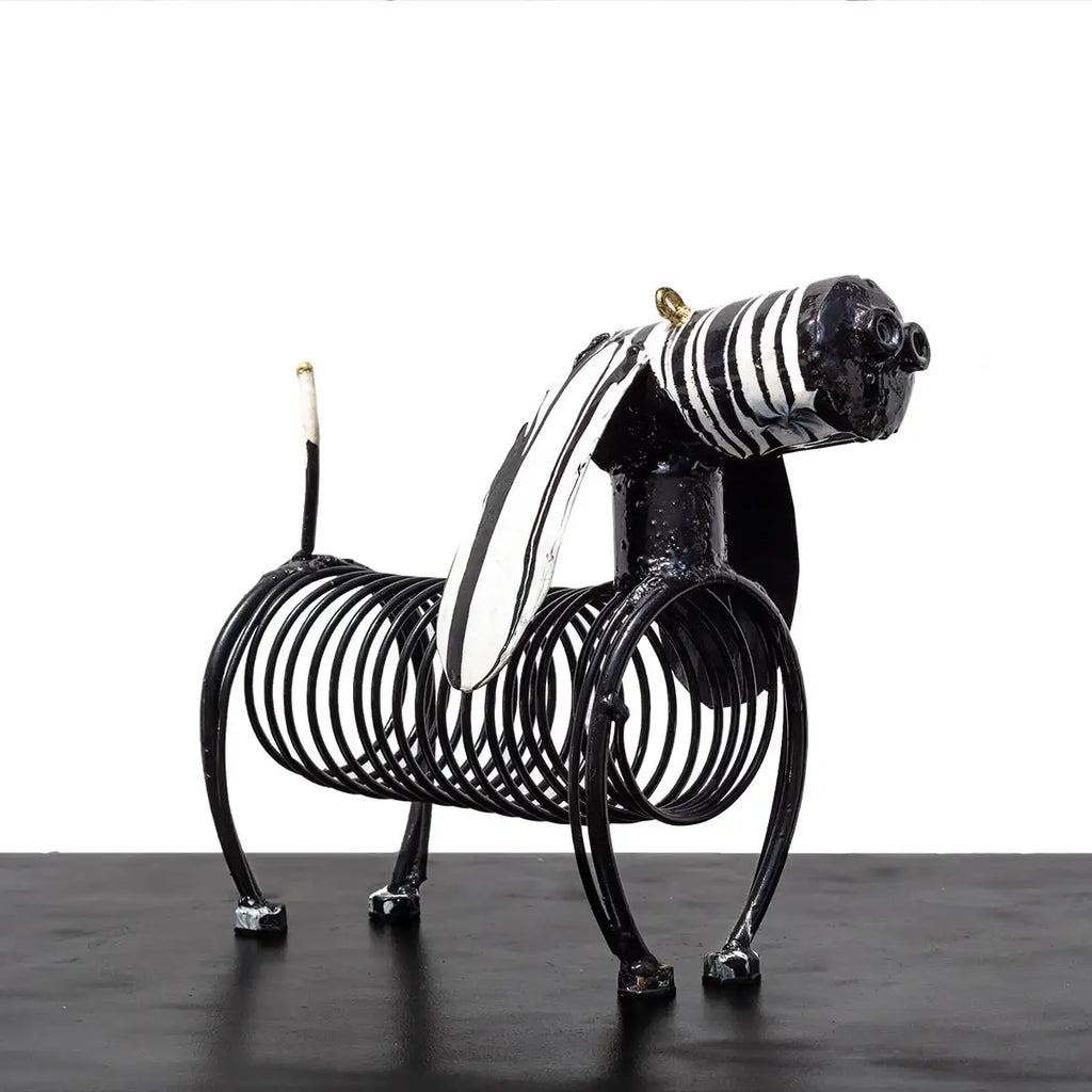 Slinky - Original Sculpture - SOLD by artist Rozanne Bell - Wyecliffe Galleries