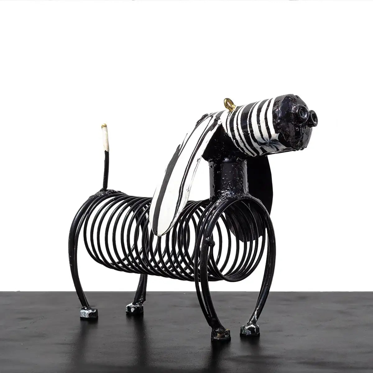 Slinky - Original Sculpture - SOLD by artist Rozanne Bell - Wyecliffe Galleries