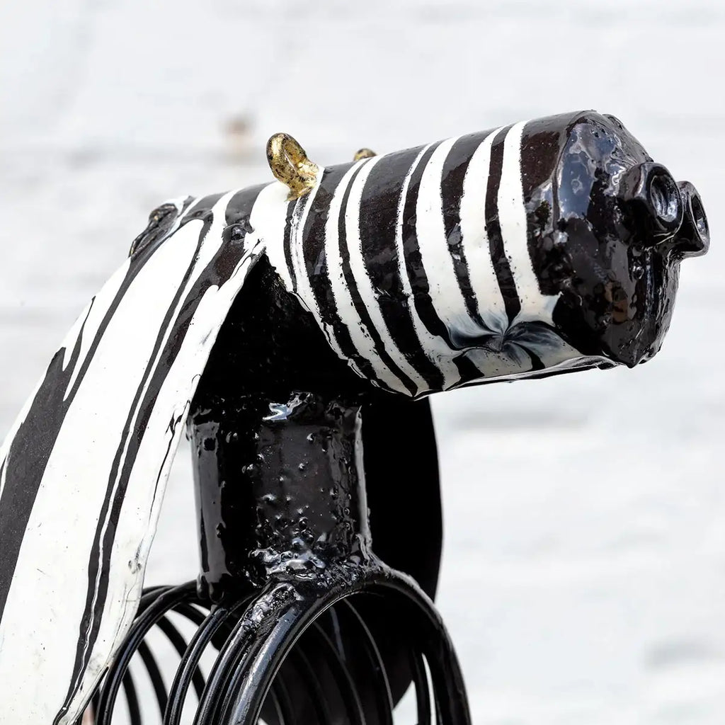 Slinky - Original Sculpture - SOLD by artist Rozanne Bell - Wyecliffe Galleries