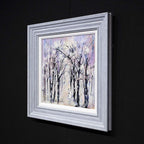 Snowstorm - Original - SOLD by artist Rozanne Bell - Wyecliffe Galleries