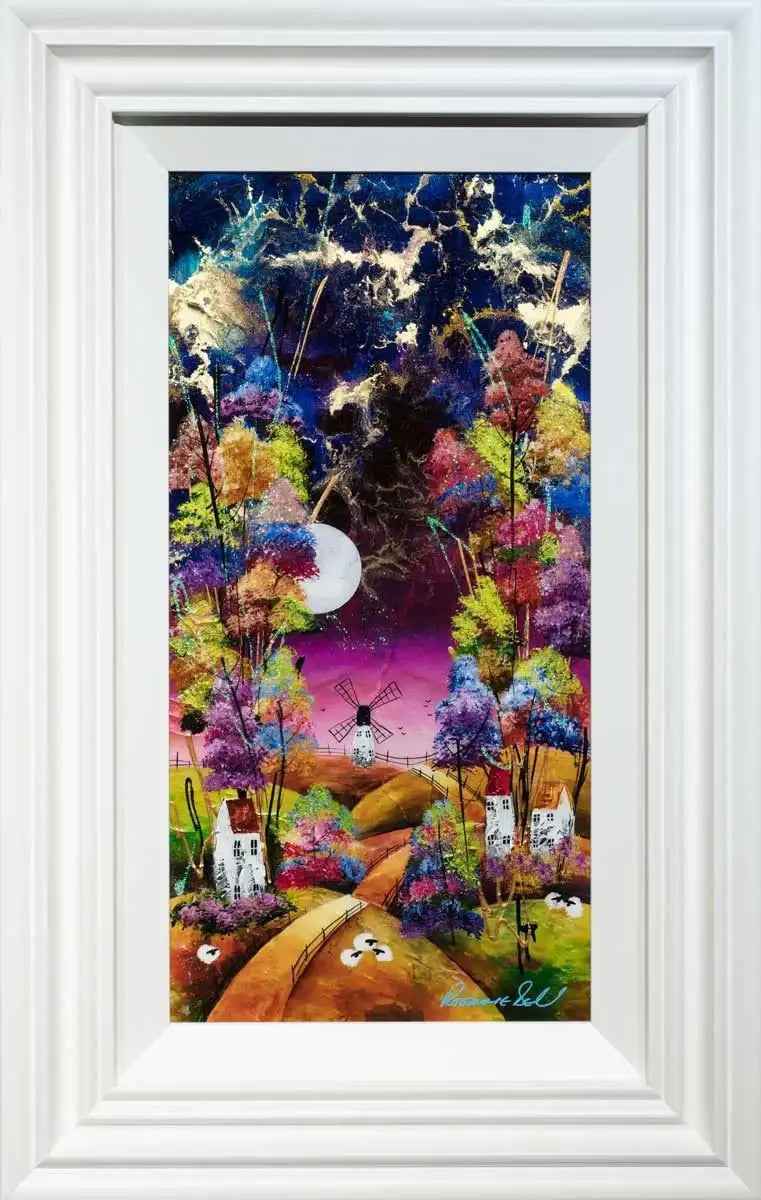 Some Enchanted Evening - SOLD by artist Rozanne Bell - Wyecliffe Galleries