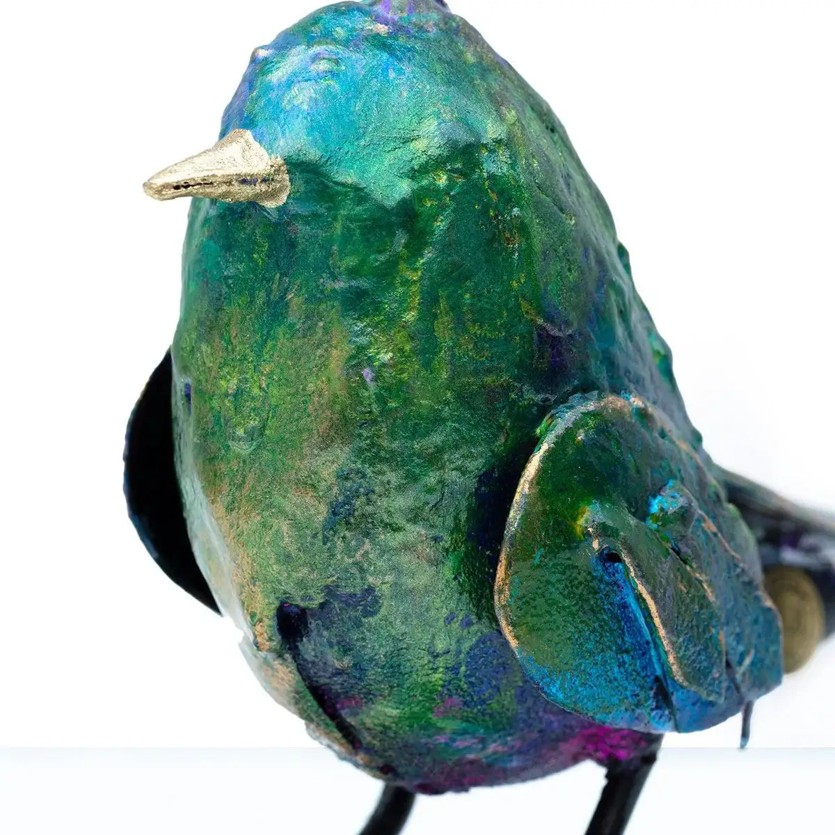 Song Bird - Original Sculpture - SOLD by artist Rozanne Bell - Wyecliffe Galleries