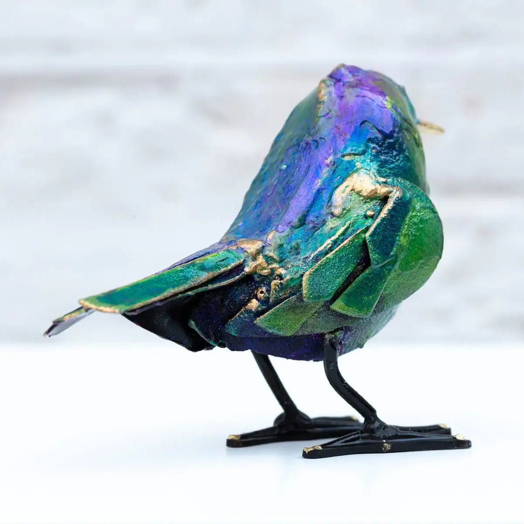 Song Bird - Original Sculpture - SOLD by artist Rozanne Bell - Wyecliffe Galleries