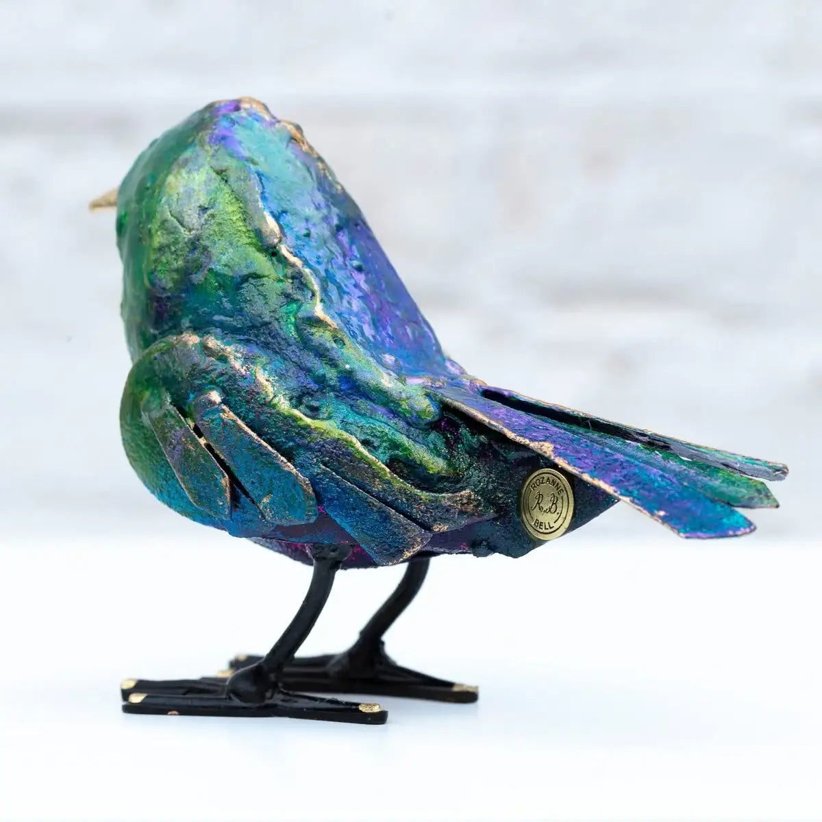 Song Bird - Original Sculpture - SOLD by artist Rozanne Bell - Wyecliffe Galleries