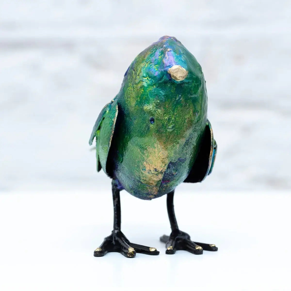 Song Bird - Original Sculpture - SOLD by artist Rozanne Bell - Wyecliffe Galleries