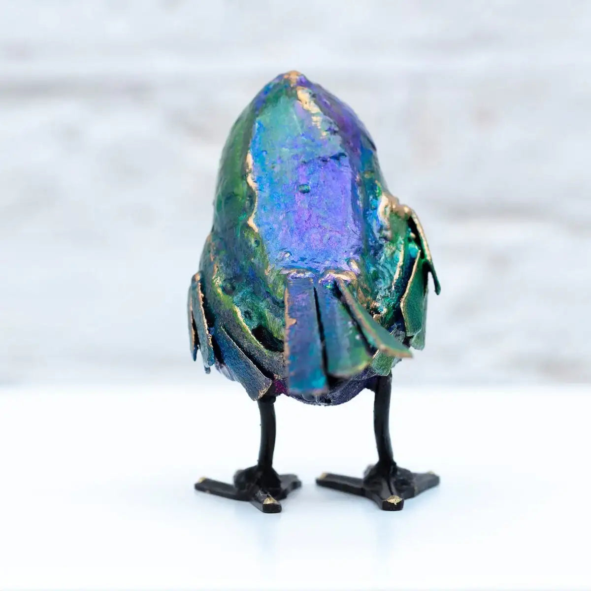 Song Bird - Original Sculpture - SOLD by artist Rozanne Bell - Wyecliffe Galleries