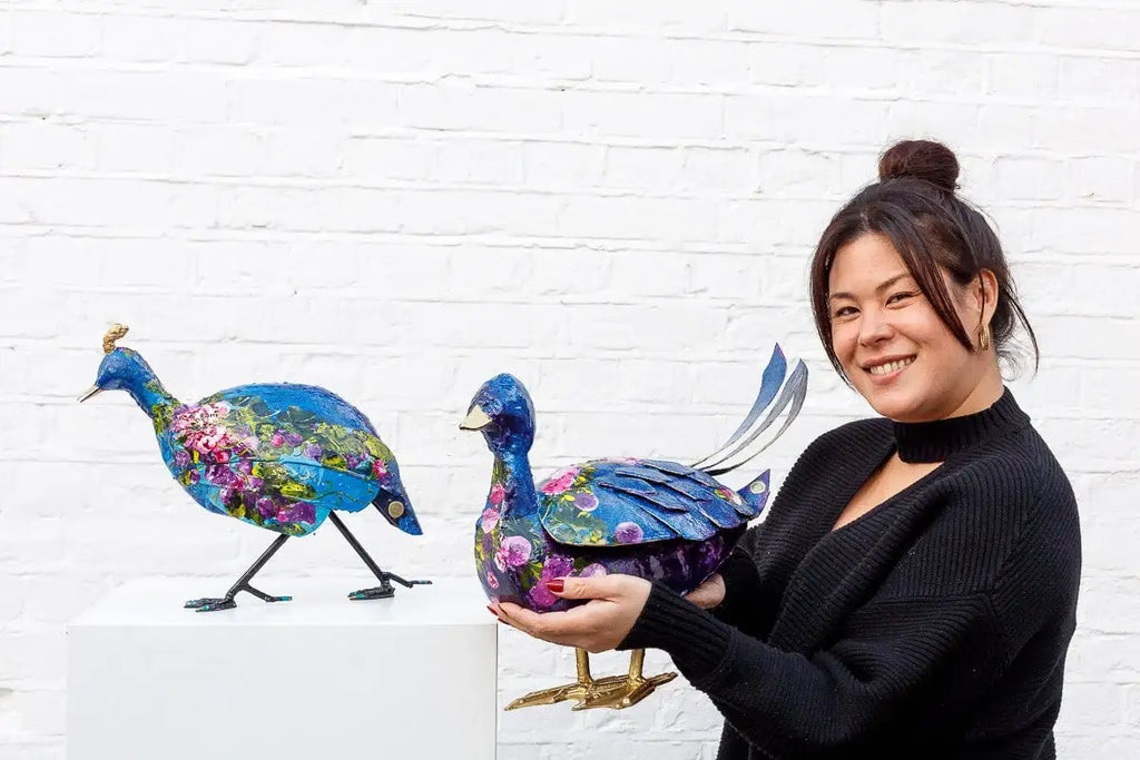 Sophie - Original Sculpture - SOLD by artist Rozanne Bell - Wyecliffe Galleries