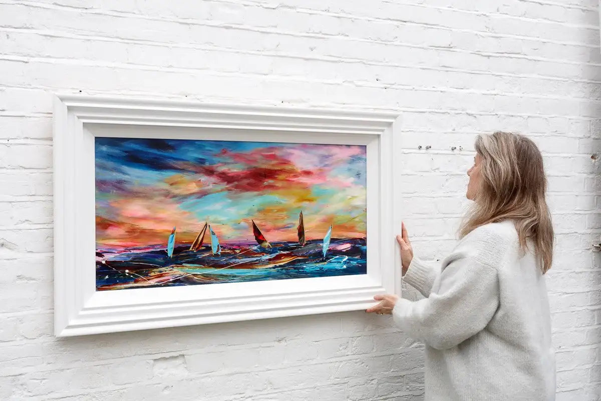 Soul of The Sea - Original - SOLD by artist Rozanne Bell - Wyecliffe Galleries