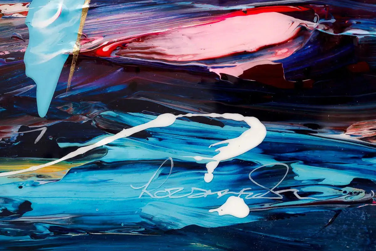 Soul of The Sea - Original - SOLD by artist Rozanne Bell - Wyecliffe Galleries