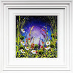 Sparkles In The Meadow I - Original - SOLD by artist Rozanne Bell - Wyecliffe Galleries