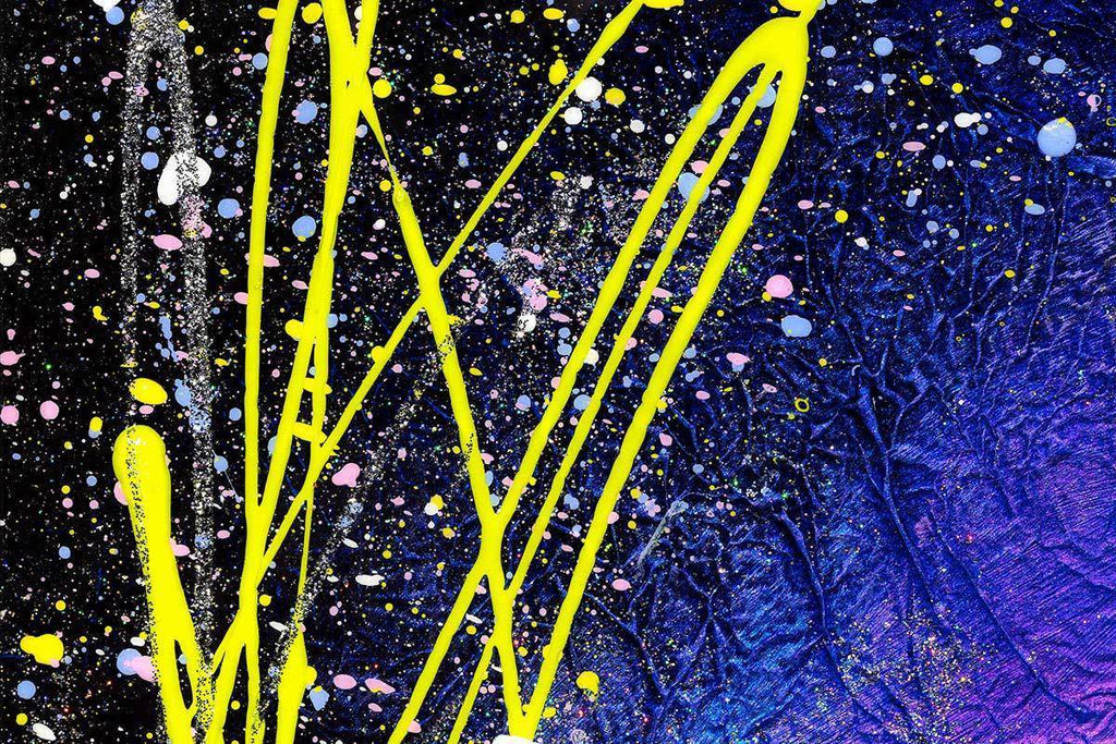 Sparkles In The Meadow I - Original - SOLD by artist Rozanne Bell - Wyecliffe Galleries