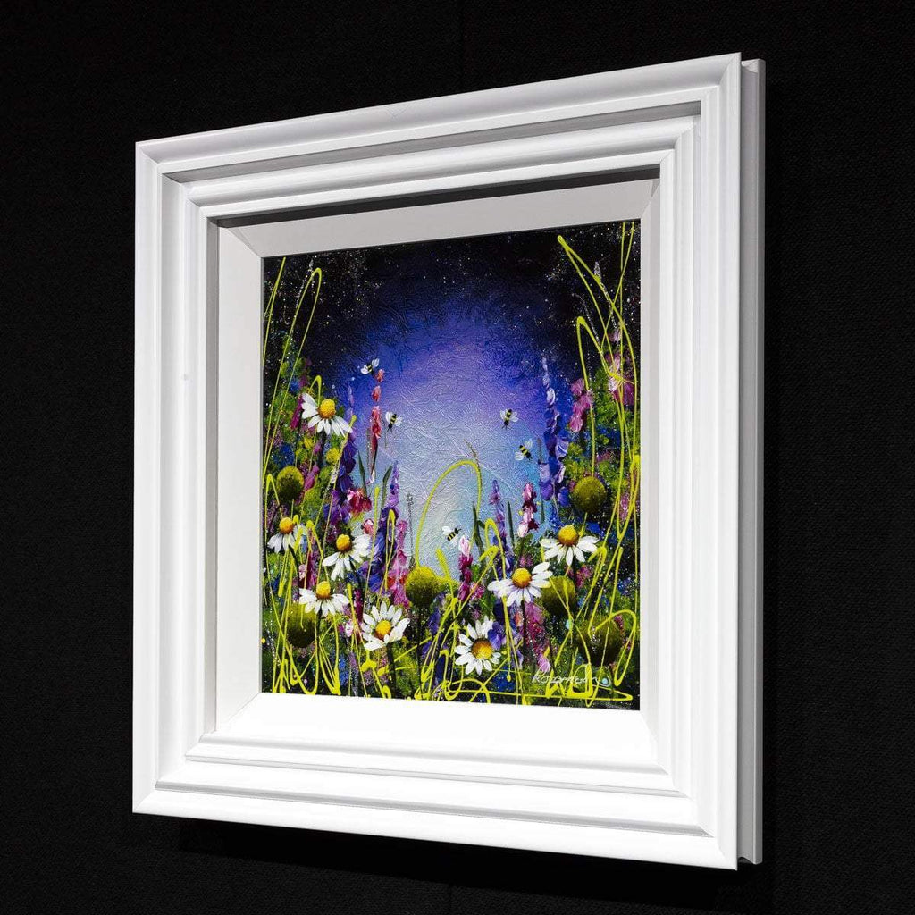 Sparkles In The Meadow II - Original - SOLD by artist Rozanne Bell - Wyecliffe Galleries