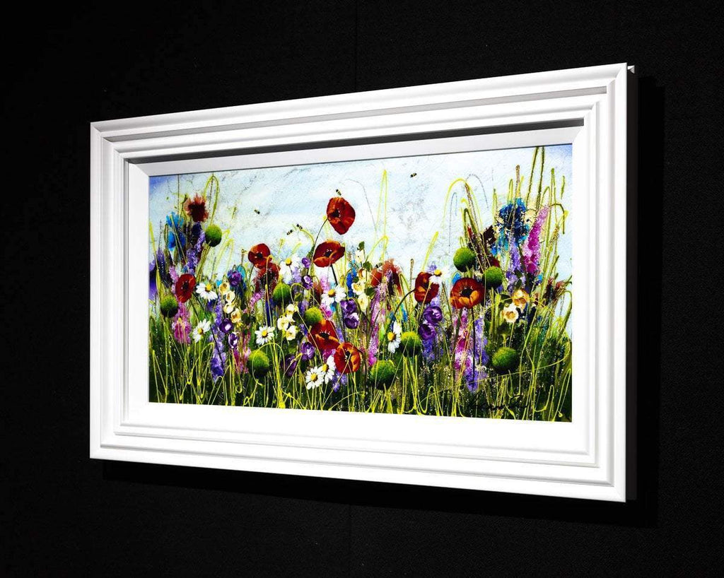 Sparkling Meadow - Original - SOLD by artist Rozanne Bell - Wyecliffe Galleries