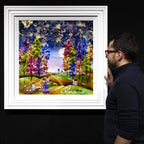 Sparkly Skies - Original - SOLD by artist Rozanne Bell - Wyecliffe Galleries