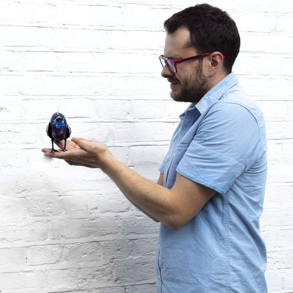 Spencer - Original Sculpture - SOLD by artist Rozanne Bell - Wyecliffe Galleries