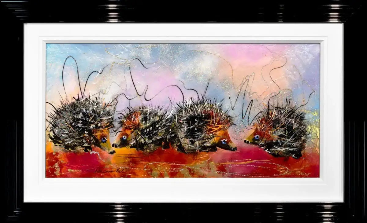 Spiny Tap - Original - SOLD by artist Rozanne Bell - Wyecliffe Galleries