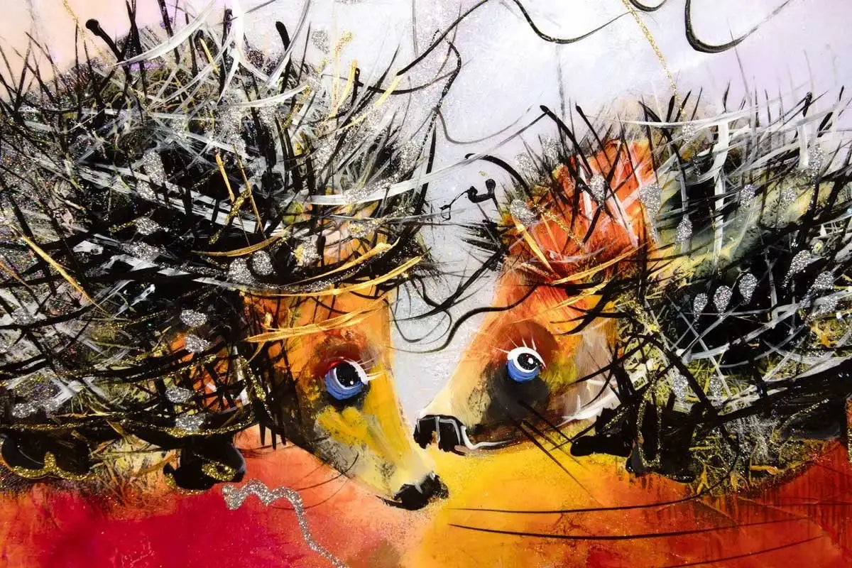 Spiny Tap - Original - SOLD by artist Rozanne Bell - Wyecliffe Galleries