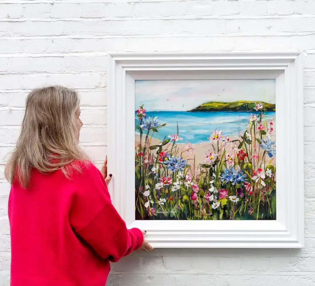 Spring Bloom - Original - SOLD by artist Rozanne Bell - Wyecliffe Galleries