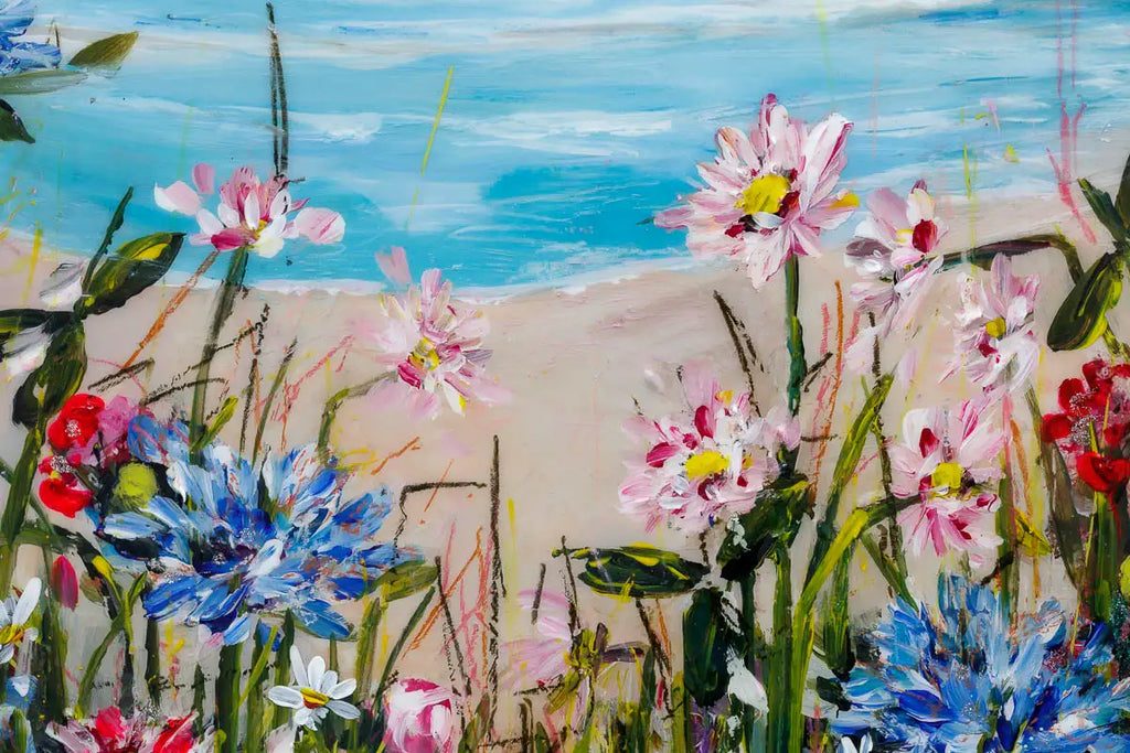 Spring Bloom - Original - SOLD by artist Rozanne Bell - Wyecliffe Galleries