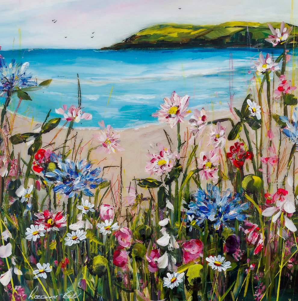 Spring Bloom - Original - SOLD by artist Rozanne Bell - Wyecliffe Galleries