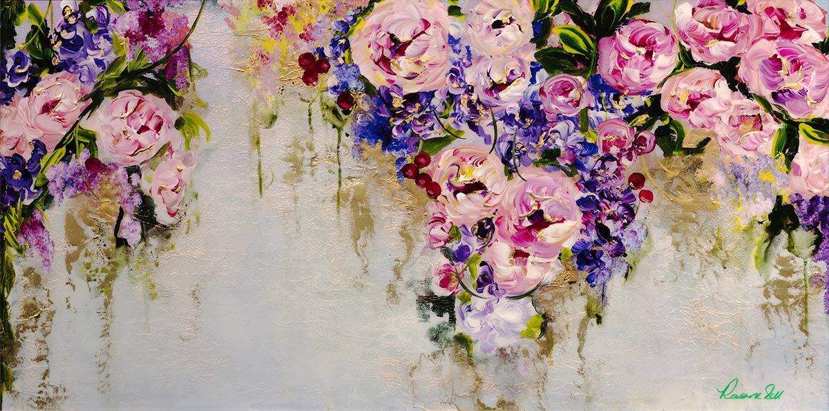 Spring Blossom - Original - SOLD by artist Rozanne Bell - Wyecliffe Galleries