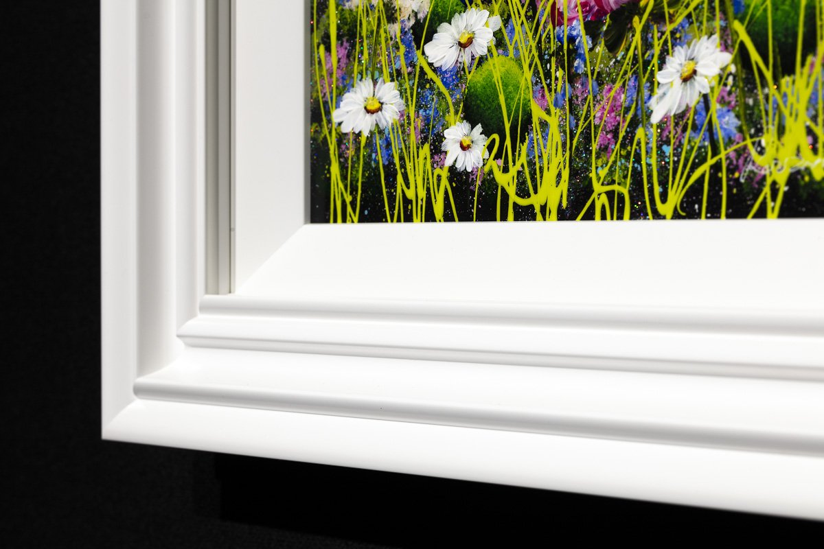 Spring Blossoming - Original Rozanne Bell Framed