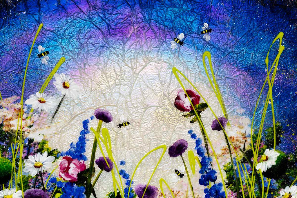 Spring Blossoming - Original - SOLD by artist Rozanne Bell - Wyecliffe Galleries