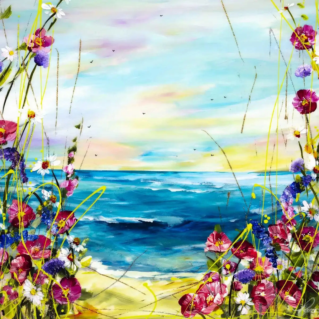 Spring Delight - Original - SOLD by artist Rozanne Bell - Wyecliffe Galleries