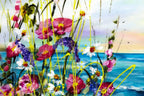 Spring Delight - Original - SOLD by artist Rozanne Bell - Wyecliffe Galleries