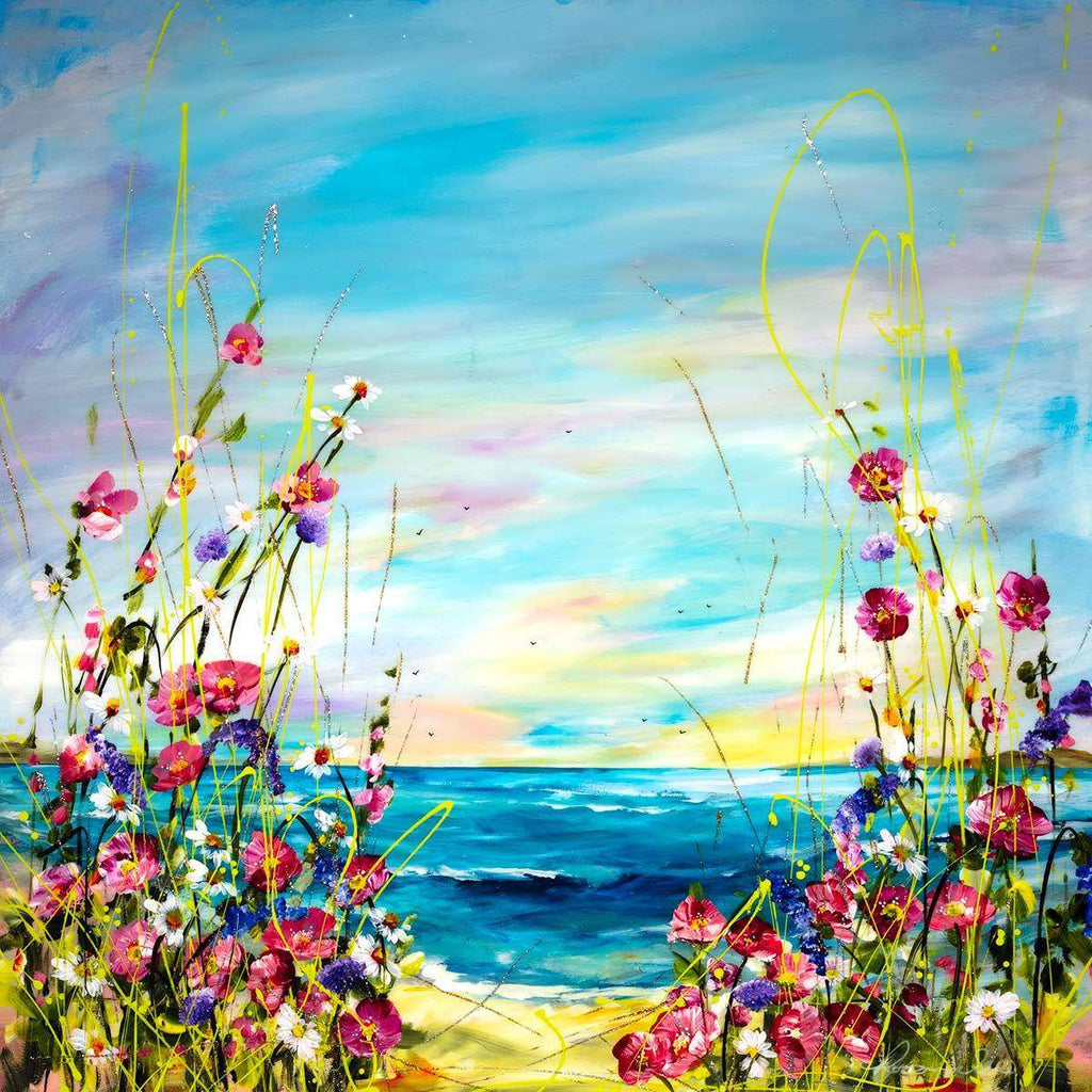 Spring Delight - Original - SOLD by artist Rozanne Bell - Wyecliffe Galleries