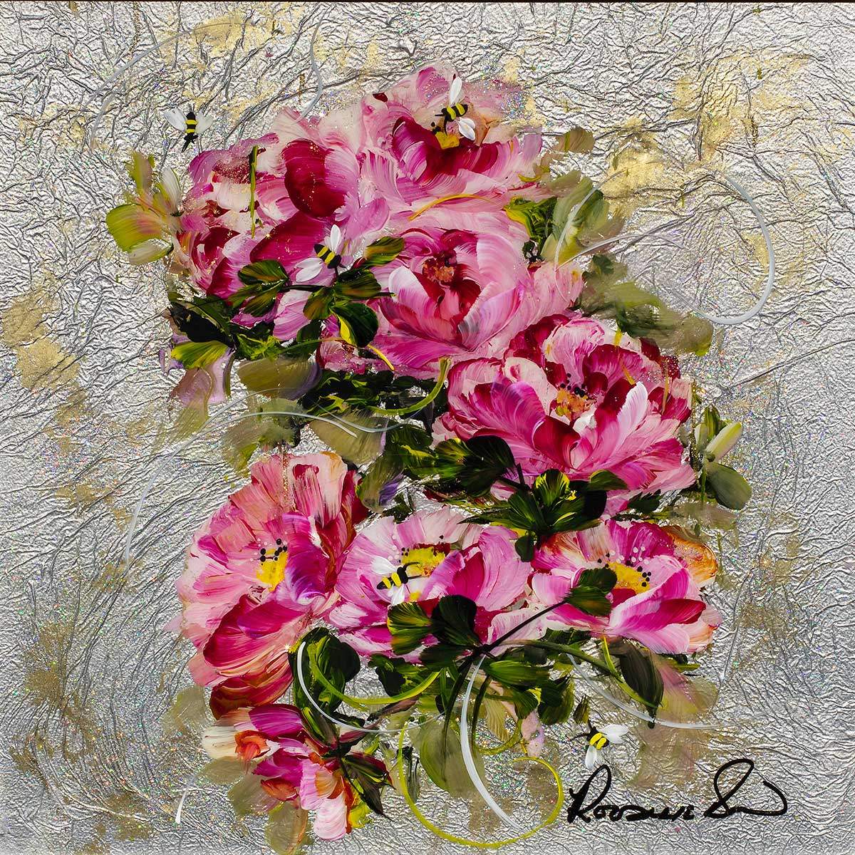 Spring Dreaming - Original - SOLD by artist Rozanne Bell - Wyecliffe Galleries