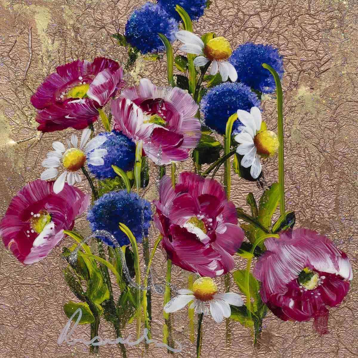 Spring Flourish - Original - SOLD by artist Rozanne Bell - Wyecliffe Galleries
