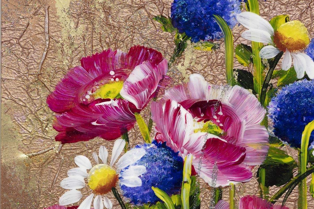 Spring Flourish - Original - SOLD by artist Rozanne Bell - Wyecliffe Galleries